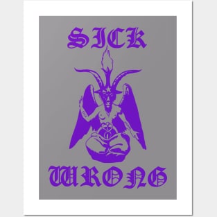 S&W Baphomet (Purple) Posters and Art